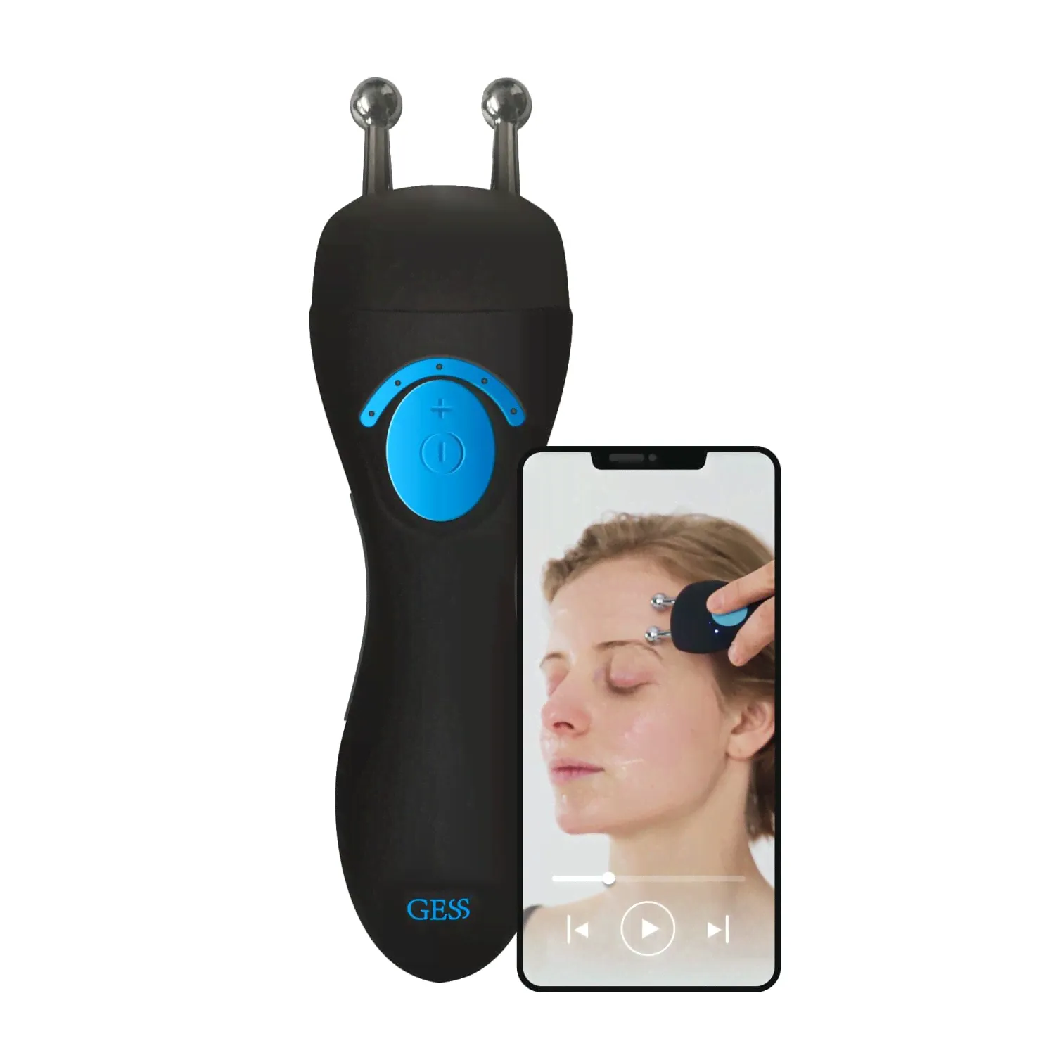 Микротоковый массажер для лица GESS MT-0
