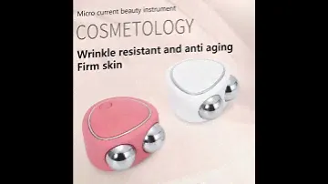 Portable+Facial+Micro current+Beauty+Instrument+For+Lifting+Thinning+And+Reducing+Edema+With+Double+
