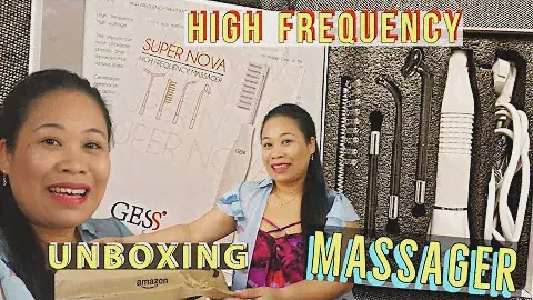 Unboxing - GESS SuperNova Darsonval high frequency machine.