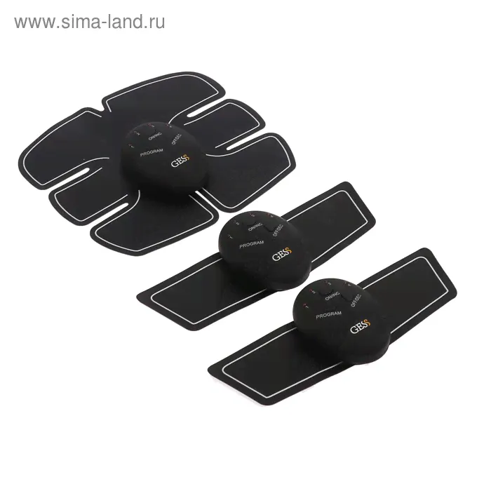 Массажёр для тела GESS-090 Mio fit, импульсный, 6 режимов, 2хАА (не в комплекте)