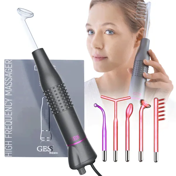 GESS Dars High Frequency Massager Darsonval 5in1