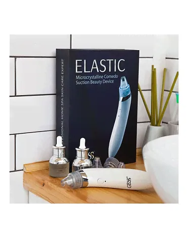 Прибор 2 в 1 для вакуумной чистки и дермабразии Elastic, Gess-2