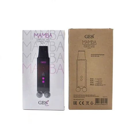 Аппарат для ультразвуковой чистки лица c EMS MAMBA Gess